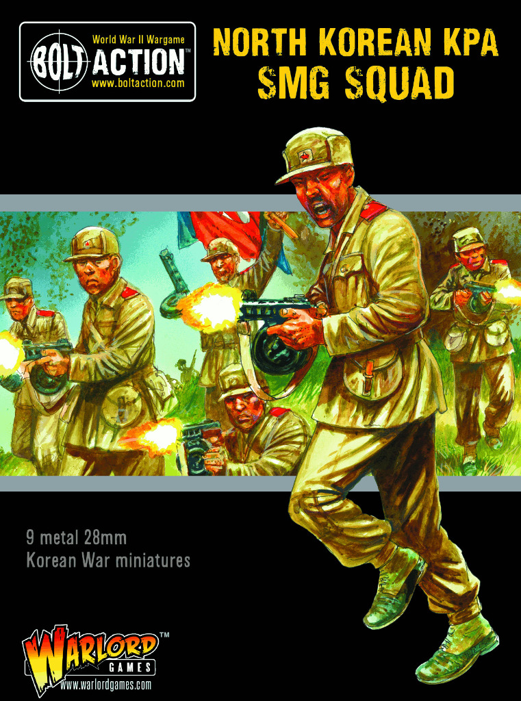 North Korean KPA SMG squad 2