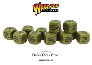Bolt Action: Orders Dice - Green 1