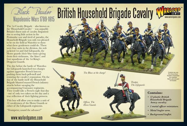 Black Powder - British Household Brigade Cavalry 2