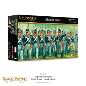 Black Powder - Belgian Line Infantry (Marching) 1