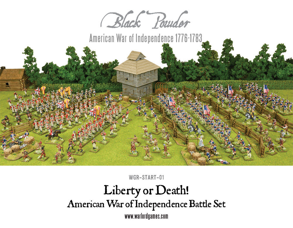 Black Powder- Liberty or Death Battle-Set AWI 2