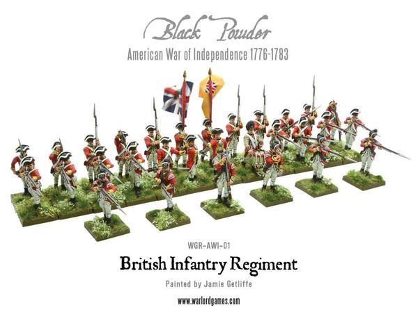 Black Powder - British Infantry Regiment AWI 2