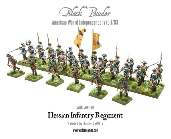 Black Powder - Hessian Infantry AWI 2