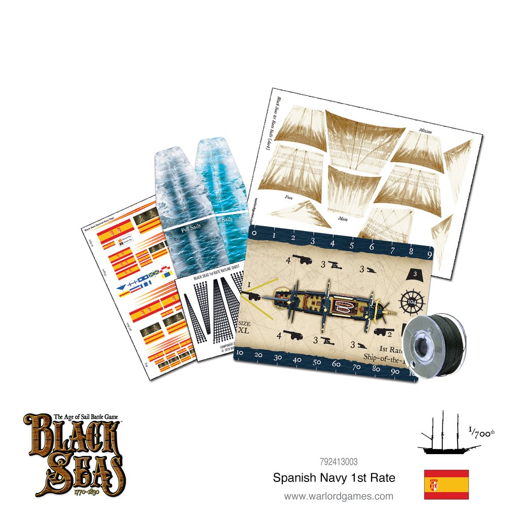 Black Seas - Spanish Navy 1st Rate 5
