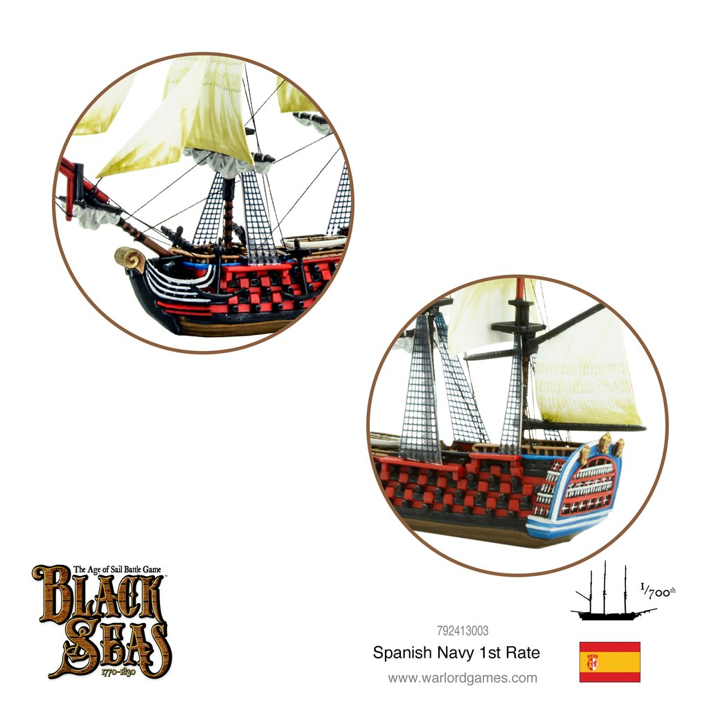 Black Seas - Spanish Navy 1st Rate 6