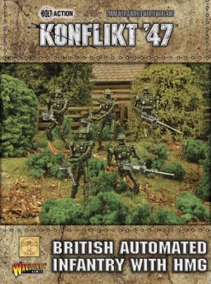 British Automated Infantry with HMG box set 1