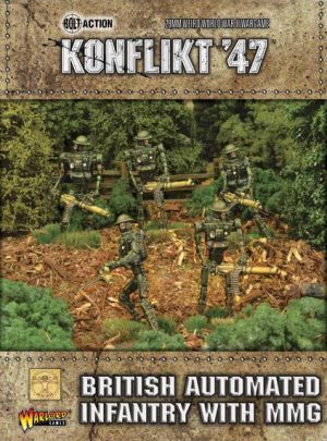 British Automated Infantry with MMG box set 1