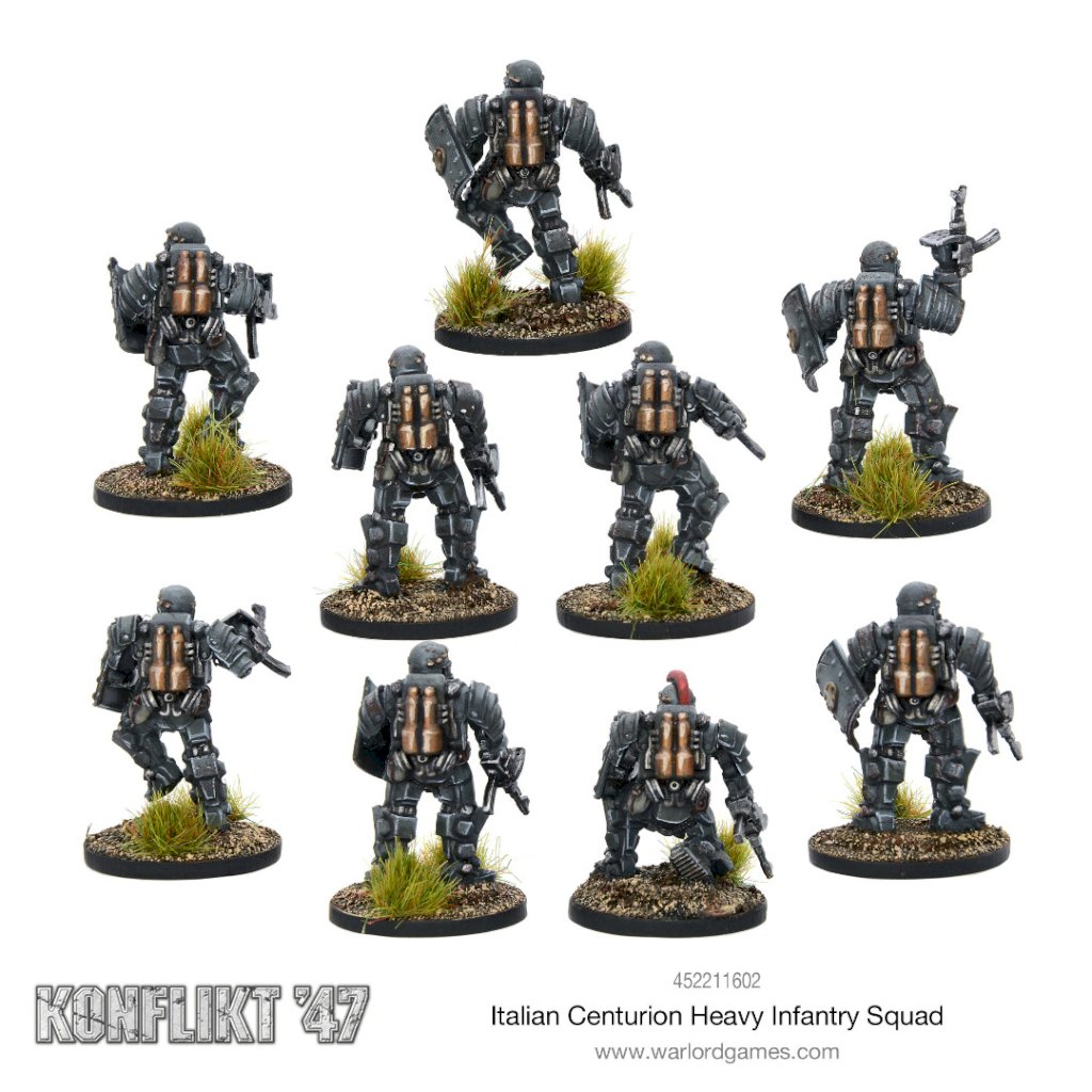 Italian Centurion Heavy Infantry Squad 4