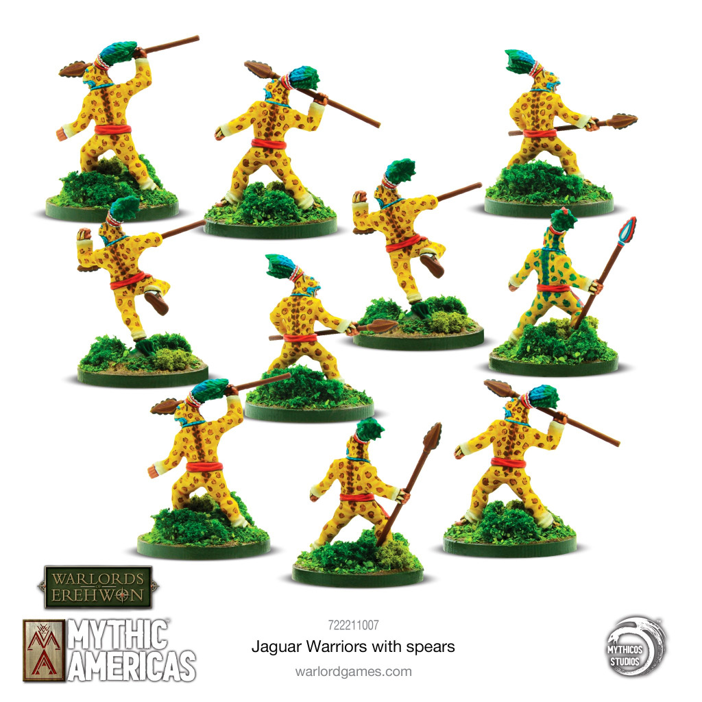 Jaguar Warriors with spears 3