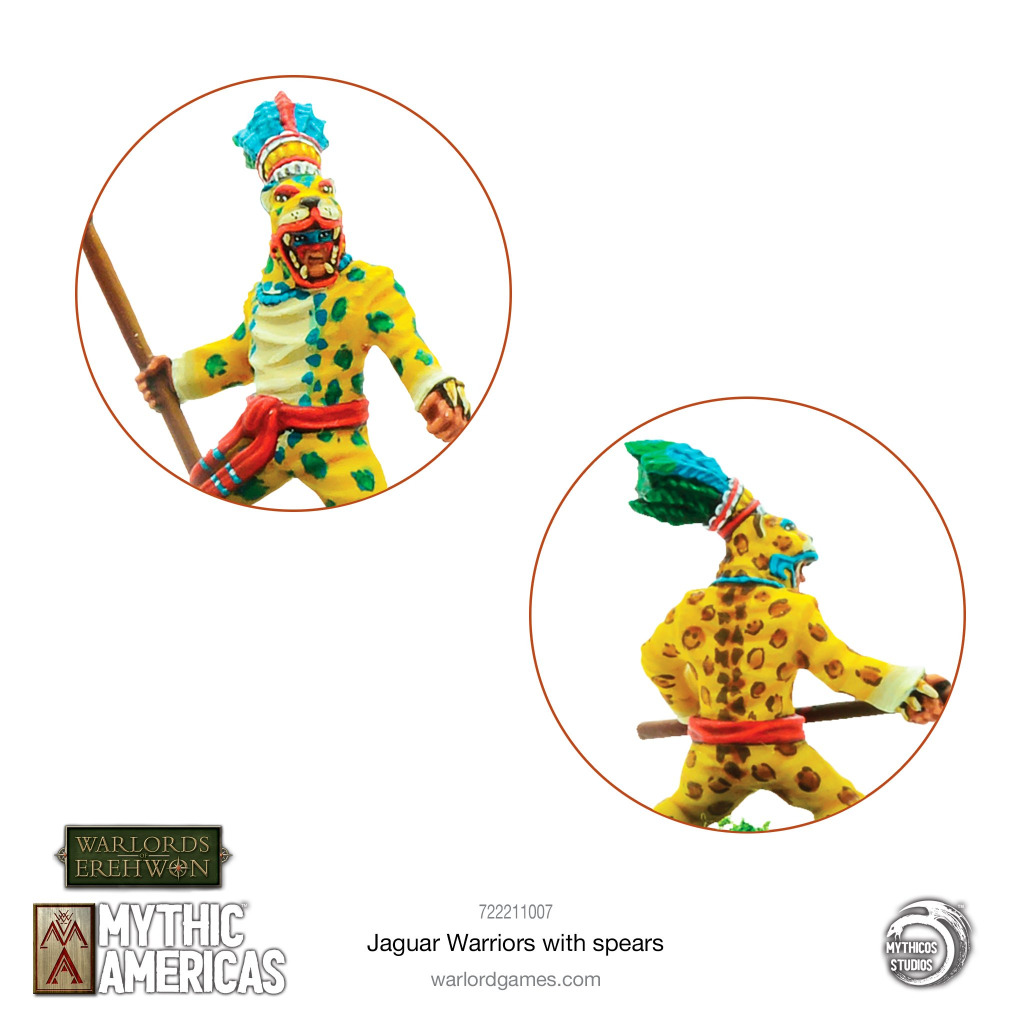 Jaguar Warriors with spears 4