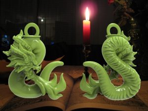 Dragon Ampersand Bauble - Plain 1