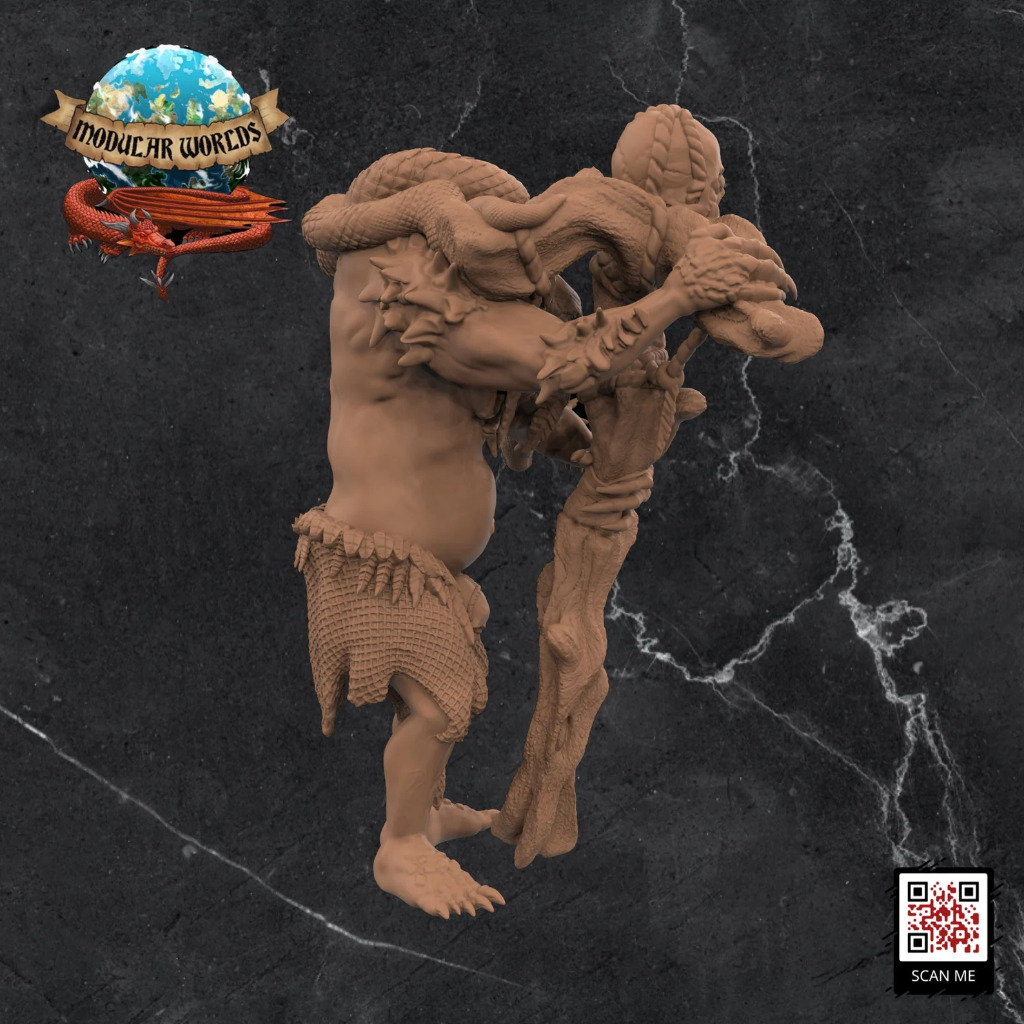 Troll Druid & Familiar 2