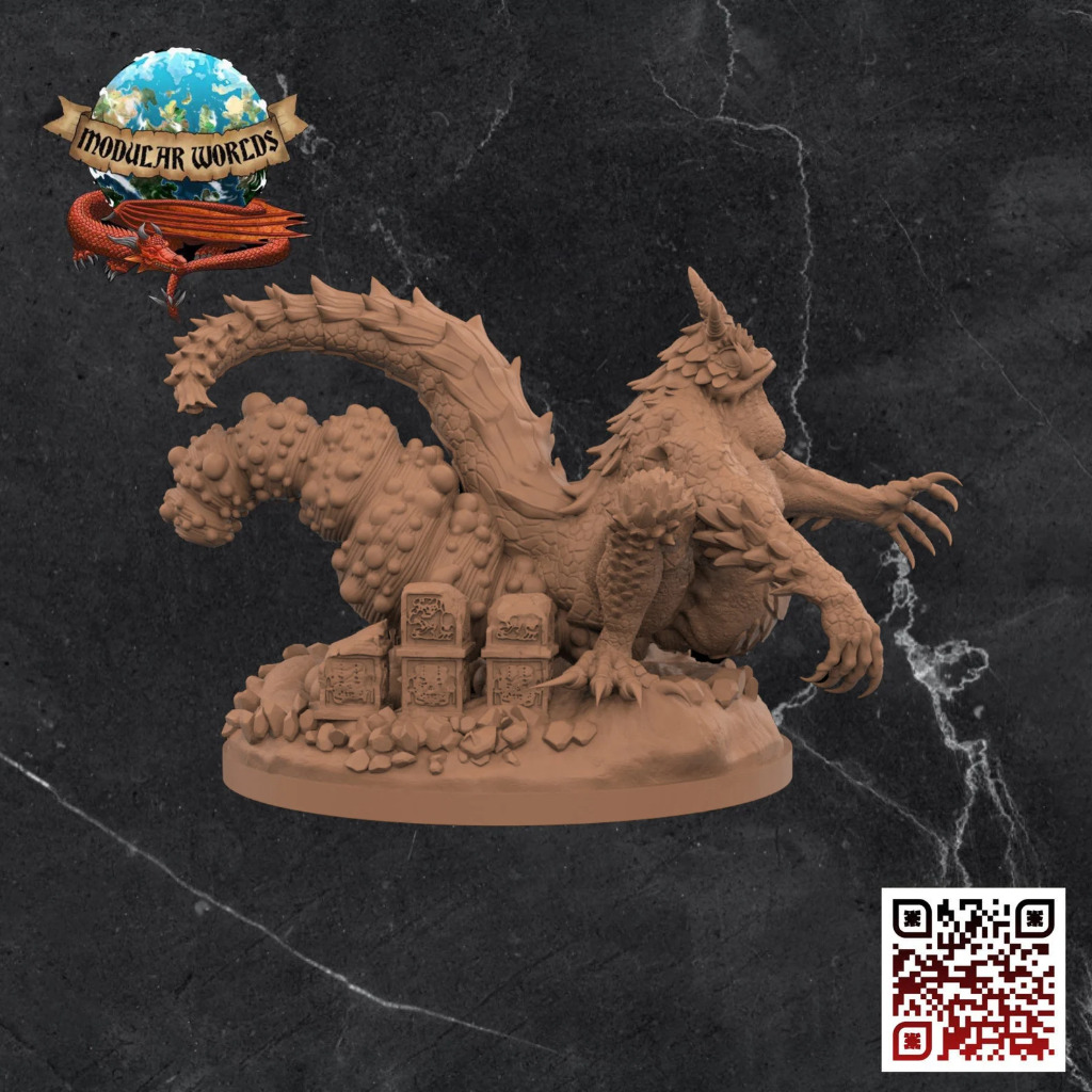 Lizardfolk Queen & Base 3