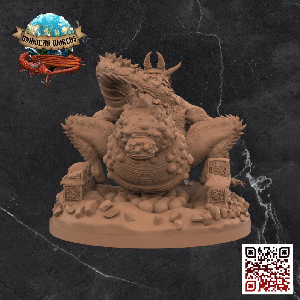 Lizardfolk Queen & Base 4