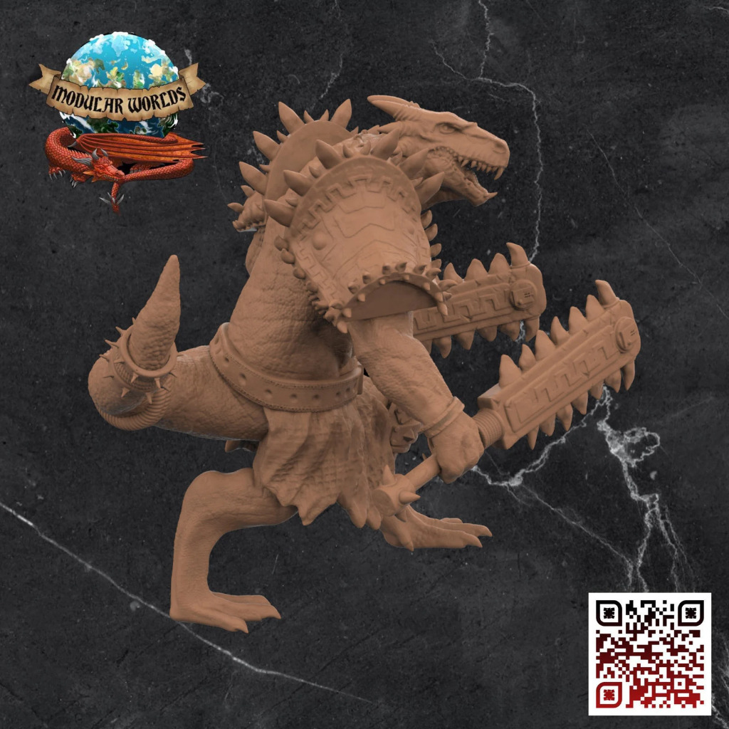 Lizardfolk Berserker 3