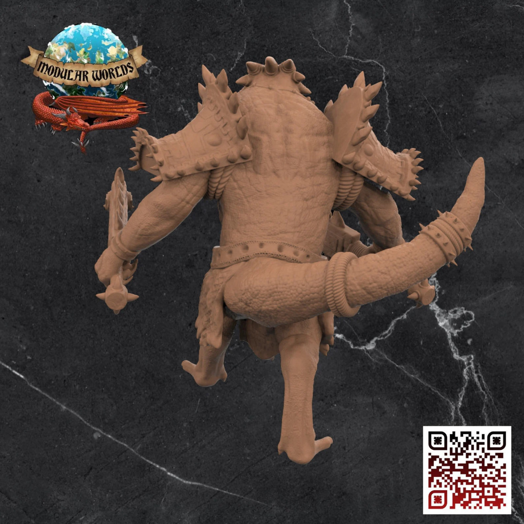 Lizardfolk Berserker 4