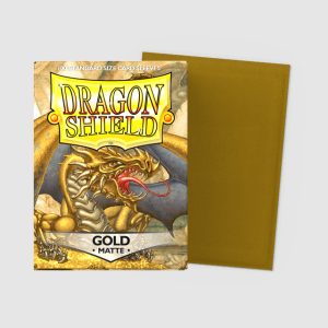 Dragon Shield Sleeves Matte Gold (100) 1