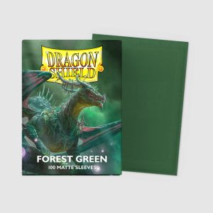 Dragon Shield Sleeves Matte Forest Green (100) 1