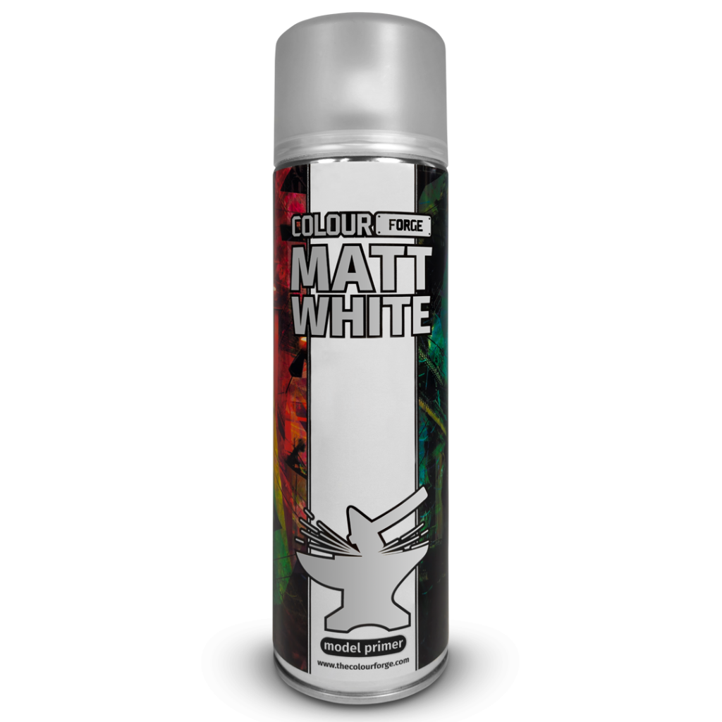 Colour Forge Spray: Matt White (500ml) 1