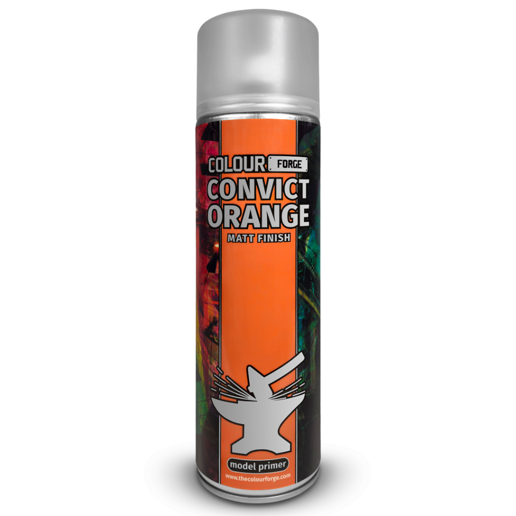 Colour Forge Spray: Convict Orange (500ml) 1