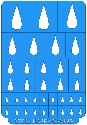 Blood/Tear Drop - Large 1