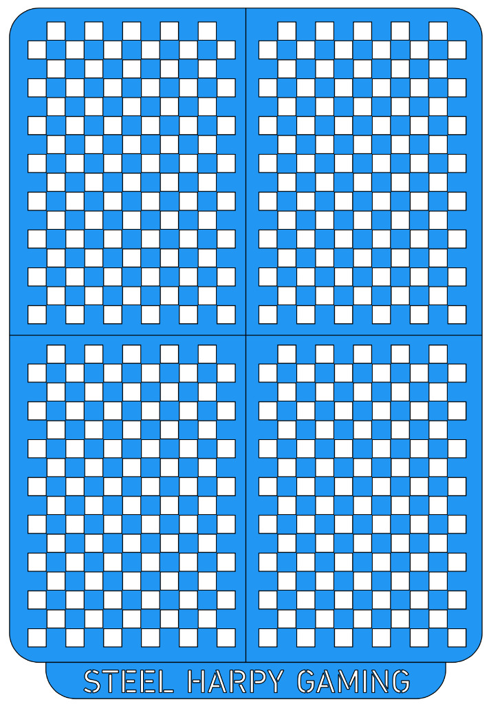 Checkers - Large (5mm Blk) 1