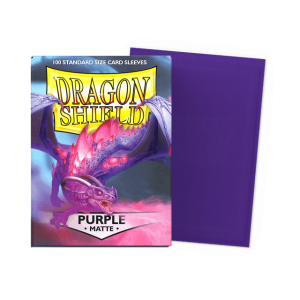 Dragon Shield Sleeves Matte Purple (100) 1