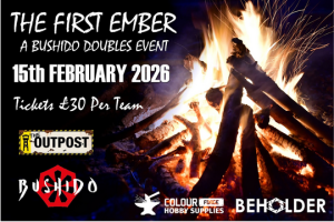 Ticket: The First Ember: A Bushido Doubles Tournament 1