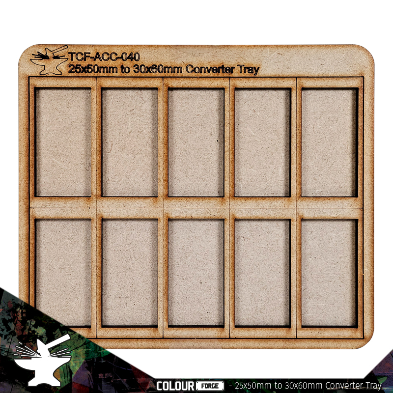 Converter Movement Tray 25x50mm to 30x60mm (5x2) 1