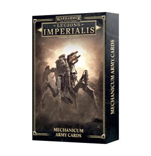 Legions Imperialis: Mechanicum Army List Cards 1