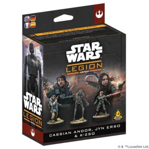 Star Wars: Legion - Cassian Andor, Jyn Erso & K-2SO 1