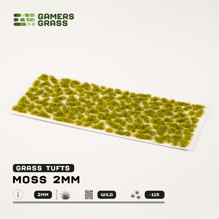 Moss - 2mm Tufts (Gamer's Grass Gen II) 1