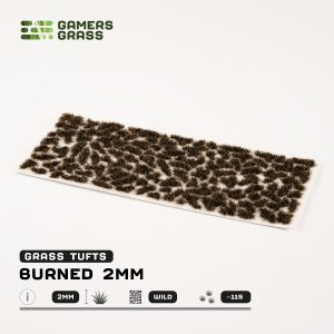 Burned - 2mm Tufts (Gamer's Grass Gen II) 1