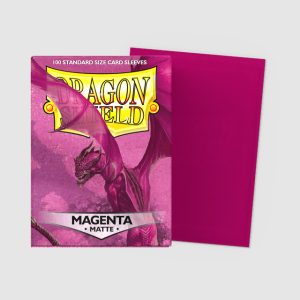 Dragon Shield Sleeves Matte Magenta (100) 1