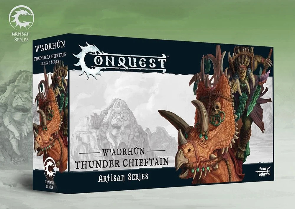 Conquest: W’adrhŭn Thunder Chieftain Artisan Series 1