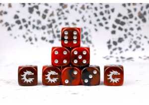 Conquest: Red and Black Dice 1