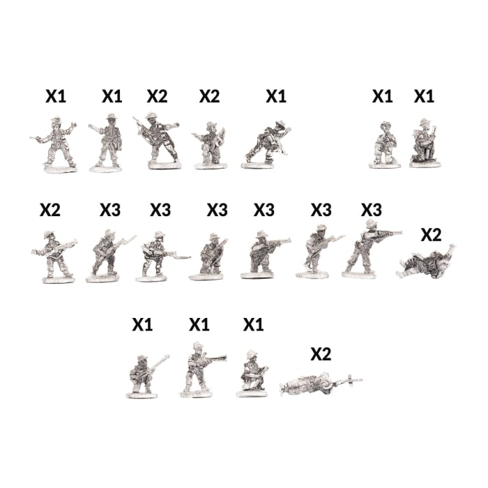 Rifle Platoon (Far East) (x36 figures) 14