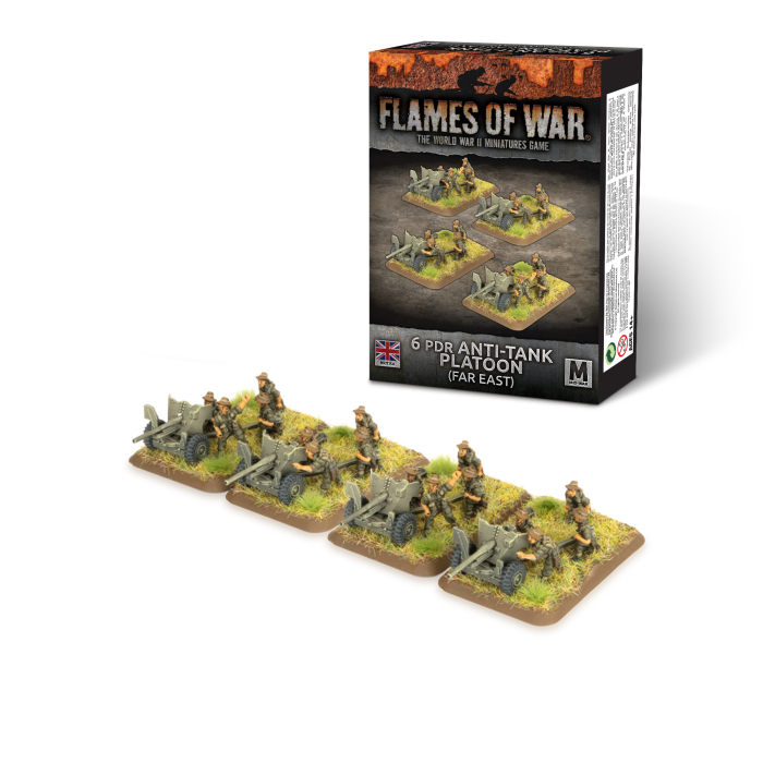 6pdr Anti-tank Platoon (Far East) (x4) 1