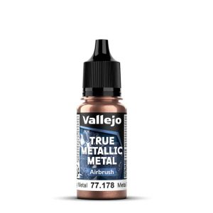 Vallejo True Metallic Metal: Rusty Metal - Airbrush - 18ml 1