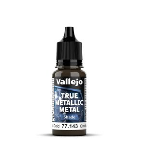 Vallejo True Metallic Metal: Imperial Gold - Shade - 18ml 1