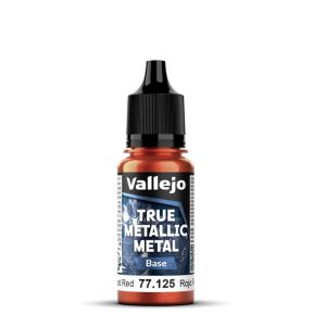 Vallejo True Metallic Metal: Forged Red - Base - 18ml 1