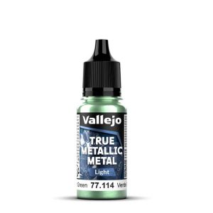 Vallejo True Metallic Metal: Dusken Green - Light - 18ml 1