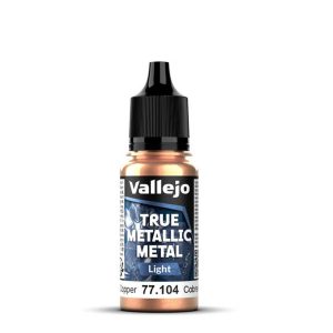 Vallejo True Metallic Metal: Ancient Copper - Light - 18ml 1