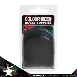 Round Plastic Bases - 60mm x3 1