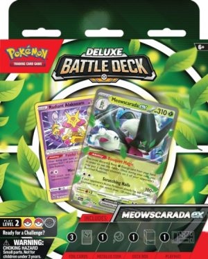 Pokémon TCG: Deluxe Battle Decks - Quaquaval ex/ Meowscarada Ex. 1