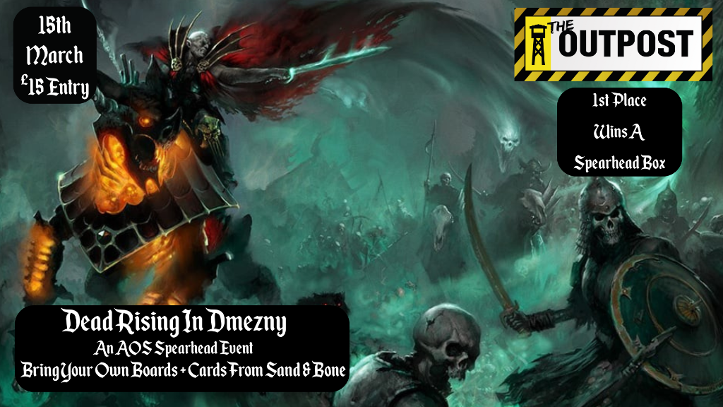 Ticket: Dead Rising In Dmezny - A Spearhead Event 1