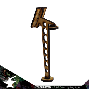 Sci-Fi Solar Street Light Arrays 1