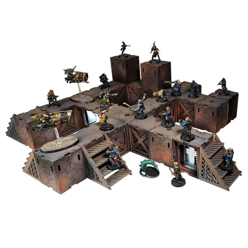 Underforge - Modular Terrain Core Set 4