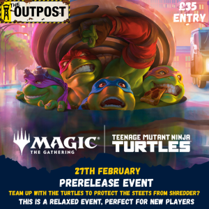 Ticket: MTG Teenage Mutant Ninja Turtles Prerelease 1