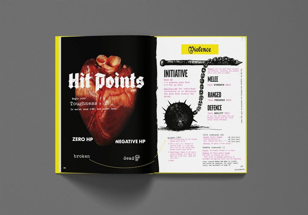 MORK BORG: Core Rulebook Hardback 6